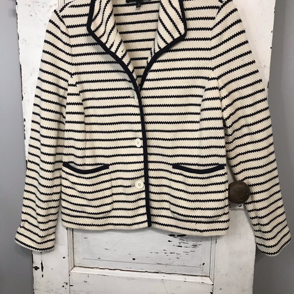 Talbots Stripe Jacket